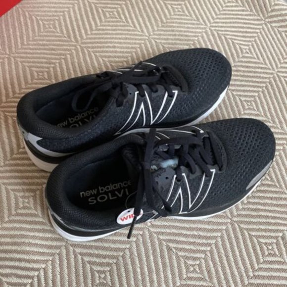 New Balance Running Shoes 9 WIDE Black Training Sneakers Solvi v3 WSOLVLK3 - Picture 9 of 12